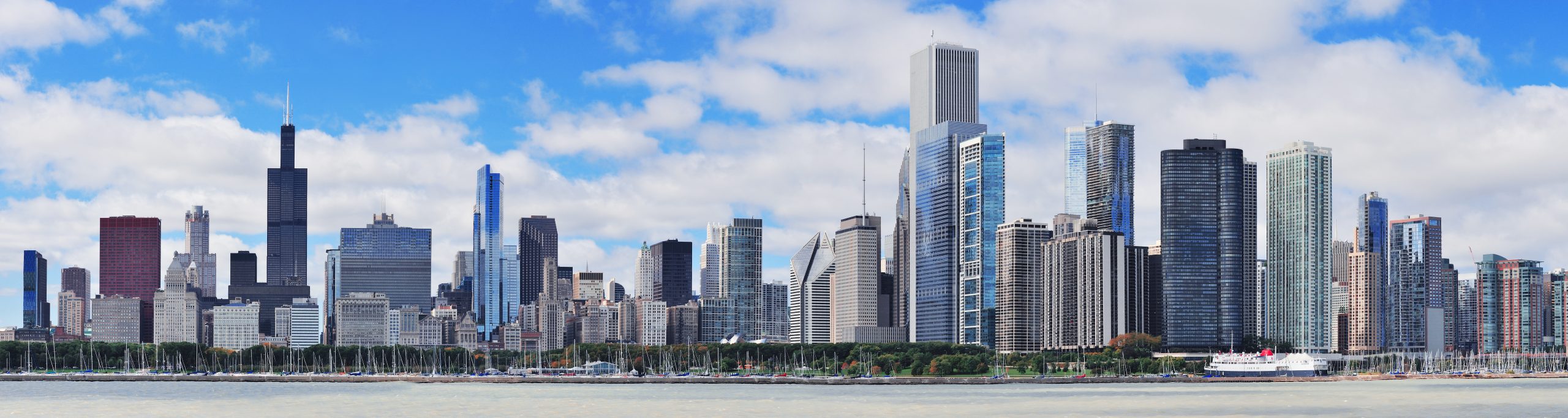 Chicago city urban skyline panorama valoración de empresas